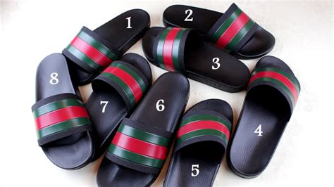 men's gucci slides replica|Gucci look alike slides.